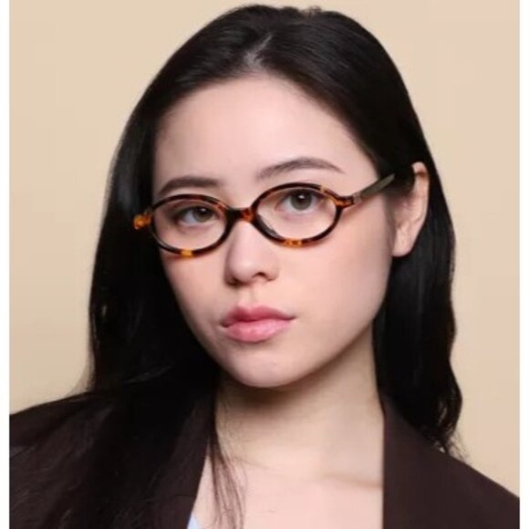 NEW MIU MIU MU01XV VAU1O1 OVAL WOMEN EYEGLASSES MU 01XV VAU1O1, VMU 01X VAU1O1 - Picture 2 of 11